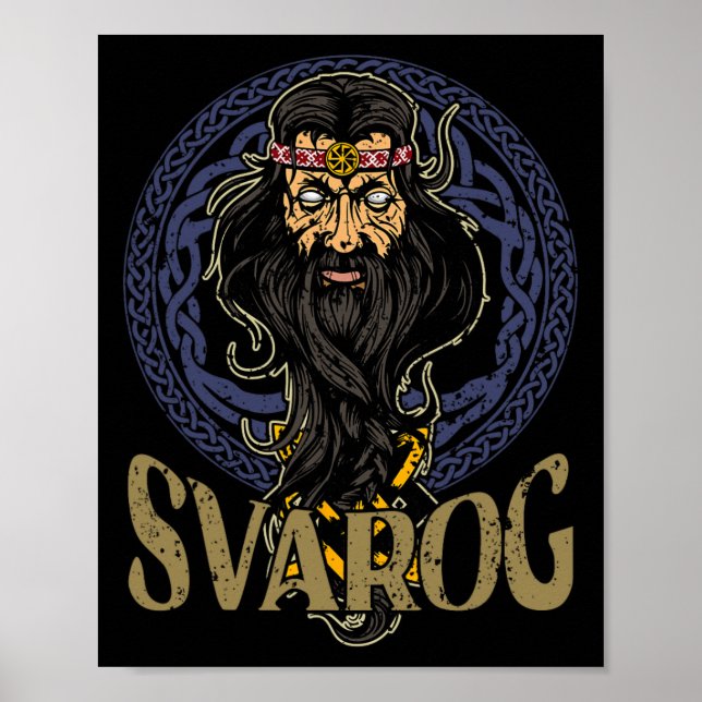 Poster Slavic Celestial Being Craftsmanship Pagan Slavs P (Frente)