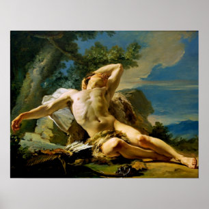 Póster Sleeping Endymion