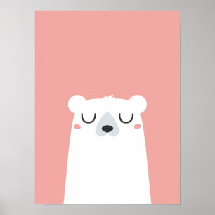 Póster Sleepy Bear