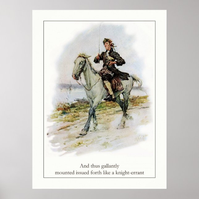 Póster Sleepy Hollow: Um Cavaleiro (Frente)