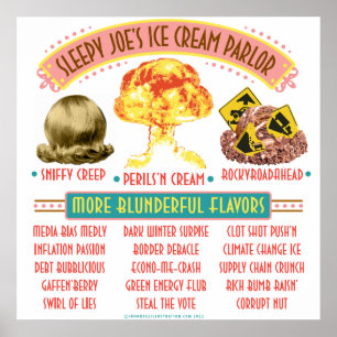 Poster Sleepy Joe's Sorvete Parlor