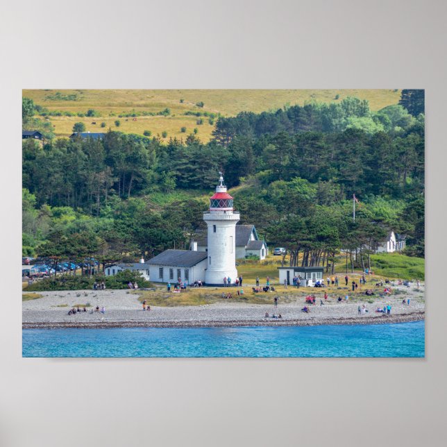 Poster Sletterhage Lighthouse, Dinamarca (Frente)