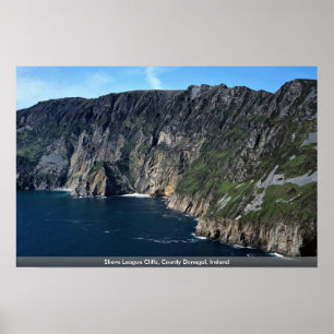 Poster Slieve League Cliffs, County Donegal, Irlanda