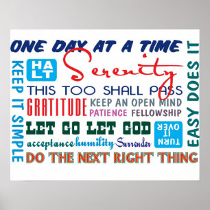 Poster slogan da recuperação