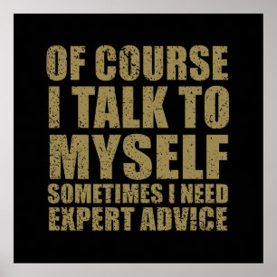 Poster Slogan sarcástico engraçado sarcasmo de humor