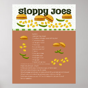 Poster Sloppy Joes