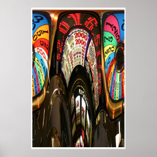 Poster Slot Machine, Reno, Nevada