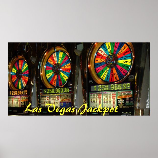 Póster Slots Las Vegas (Frente)