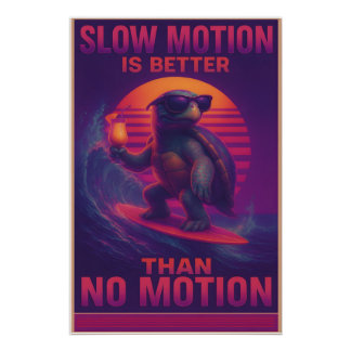 Póster Slow is the New Fast