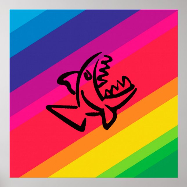 Poster small shark (Frente)