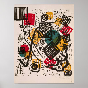 Poster Small Worlds V, 1922 por Wassily Kandinsky