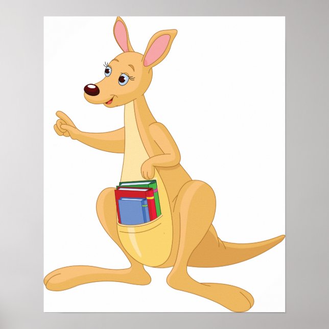 Poster Smart Kangaroo (Frente)