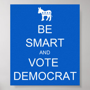 PÓSTER SMART VOT DEMOCRAT