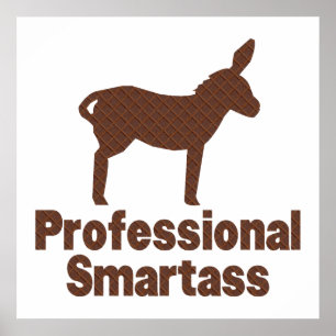 Póster Smartass profissional