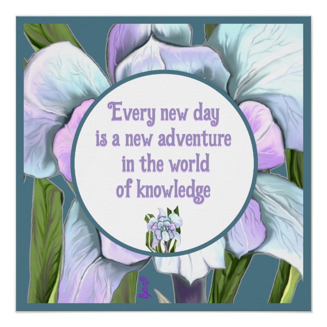 Póster Smeraldo Flower (Frente)