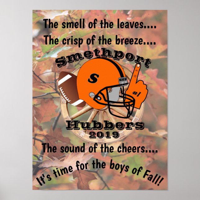Poster Smethport Hubbers Rapazes do Outono (Frente)