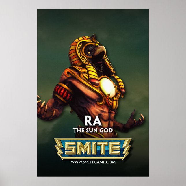 Póster SMITE: Ra, O Deus Sol (Frente)