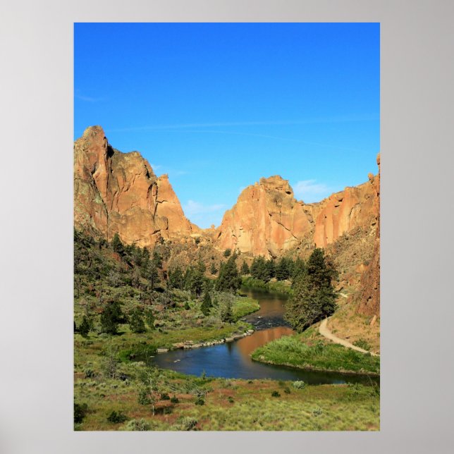 Poster Smith Rock State Park, OR (Frente)