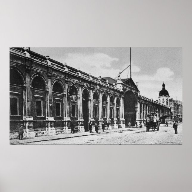Poster Smithfield Meat Market, c.1905 (Frente)