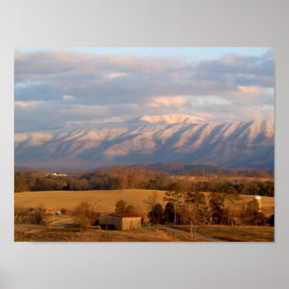 Póster Smokey Mounains, Tennessee