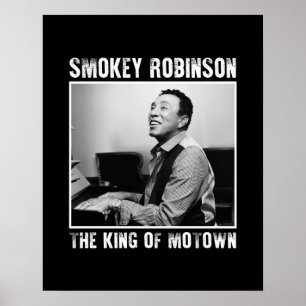 Poster Smokey Robinson O Rei De Motown