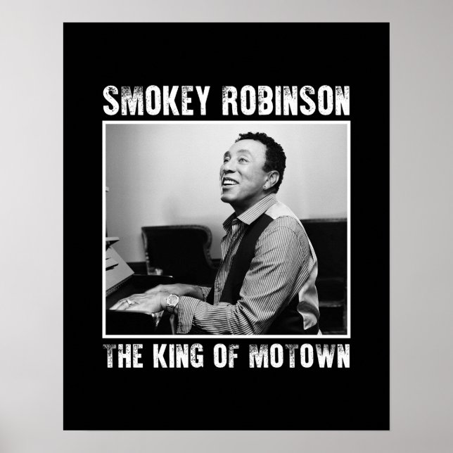Poster Smokey Robinson O Rei De Motown (Frente)