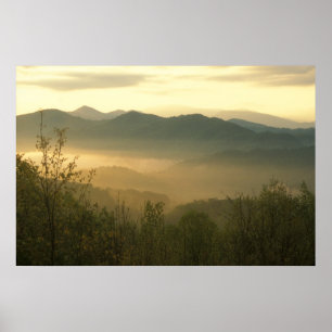 Poster Smoky Mountain Sunrise