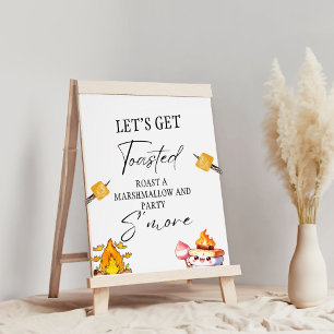 Poster S'more Menu Sign Smore Bar S'mores Station Out