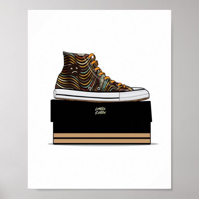 Poster Sneaker Limitado (Frente)