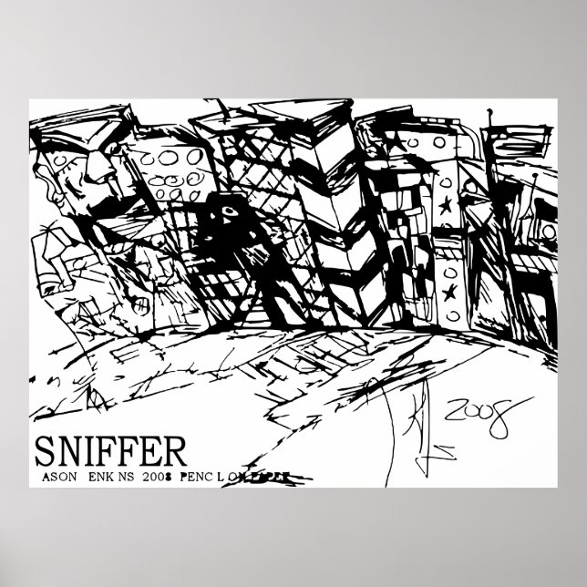 POSTER SNIFFER (Frente)