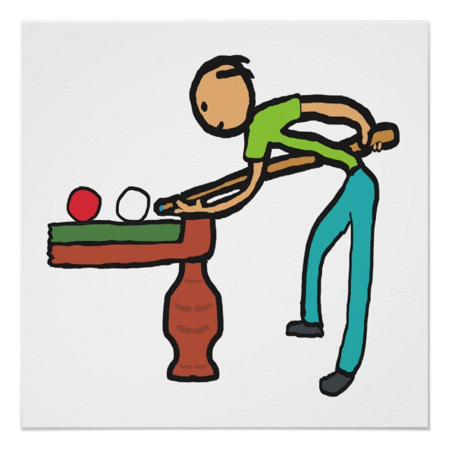 Póster Snooker (Frente)