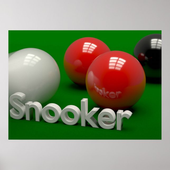 Poster Snooker (Frente)