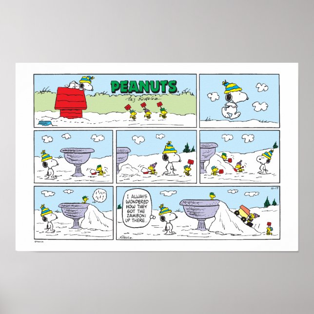 Poster Snoopy & A Equipe (Frente)