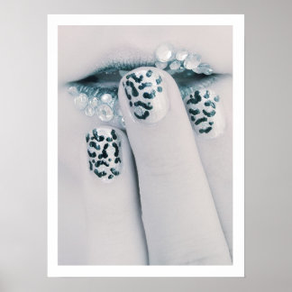 Poster Snow Leopard Makeup