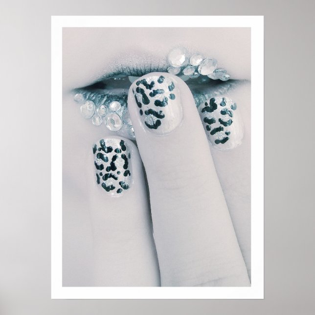 Poster Snow Leopard Makeup (Frente)
