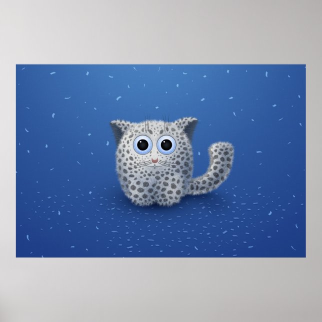 Poster Snow Lepard (Frente)