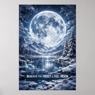 POSTER SNOW MOON