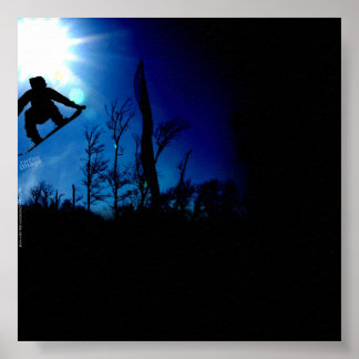 Póster snowboard