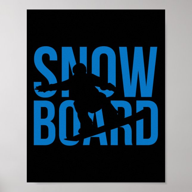 Poster Snowboard 8 (Frente)