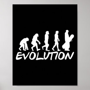 Poster Snowboard Evolution Snowboard