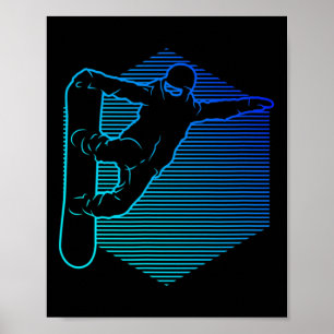 Poster Snowboard Mulheres Snowboard Snowboard