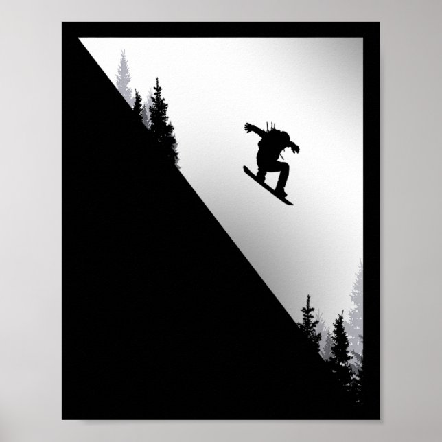 Poster Snowboard Roupa - Snowboard Snowboard Snowboard Sn (Frente)