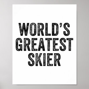 Poster Snowboard Snowbo, o maior esquiador do mundo