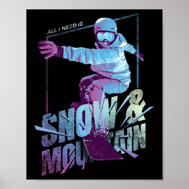 Poster Snowboard Snowboard (Frente)
