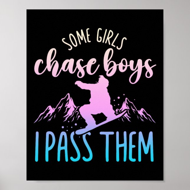 Poster Snowboard Snowboard Algumas Meninas Chase Boys I P (Frente)