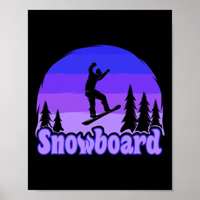 Poster Snowboard Snowboard Snowboard 1 (Frente)