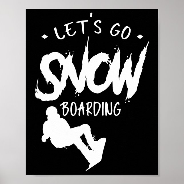 Poster Snowboard Snowboard Snowboard Snowboard Snowboard  (Frente)
