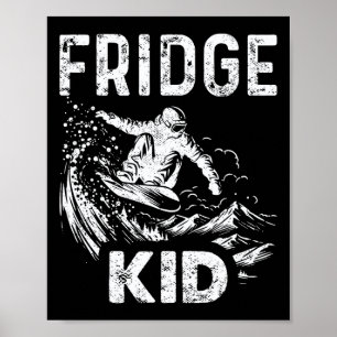Poster Snowboard Snowboard Vintage Fridge Kid