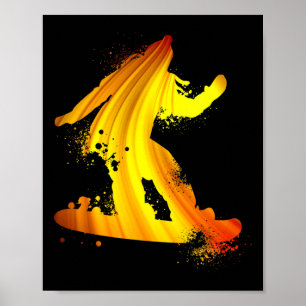Poster Snowboard Snowboarder Snowboarders Ride Snowboa