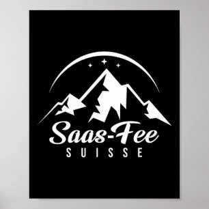 Poster Snowboardin - Suiça Ski Resort Snowboardin